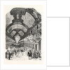 Entrance of Ll. Mm. Royals and Imperials in the Hall of Mirrors of the Palace of Versailles, August 25, 1855, France by Anonymous