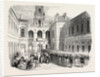 Inspection, in the Courtyard of the Townhall of Lyon, the Young Soldiers Sent to Crimea. 1855. France by Anonymous