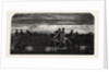Asian Turkish Cavalry Crossing a Ford, Engraving 1855 by Anonymous