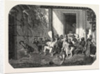 Salon of 1855. Leaving the Turkish School by Anonymous