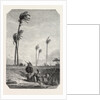 Harvest Dates in Egypt, Engraving 1855 by Anonymous