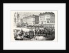 The Imperial Procession Going to the Notre Dame, to Attend the Te Deum Sung in Thanksgiving for the Capture of Sevastopol. Paris, France by Anonymous