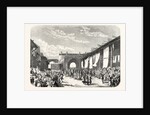 Enter in Tehran of Mr. Bouree, Envoy Extraordinary and Minister Plenipotentiary to Persia, and the French Legation by Anonymous