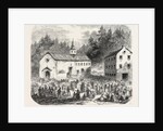 Fete of the Nativity of Our Lady: Pilgrimage to Our Lady of Font-Romeu (Pyrenees-Orientales), France, 1855 by Anonymous