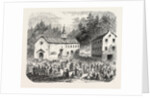 Fete of the Nativity of Our Lady: Pilgrimage to Our Lady of Font-Romeu (Pyrenees-Orientales), France, 1855 by Anonymous