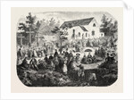 Fete of the Nativity of Our Lady: Pilgrimage to Our Lady of the Angels, Livry (Seine-Et-Oise), France, 1855 by Anonymous