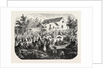Fete of the Nativity of Our Lady: Pilgrimage to Our Lady of the Angels, Livry (Seine-Et-Oise), France, 1855 by Anonymous