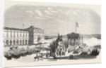Recognition of the New Sovereign on the Place Du Commerce in Lisbon. Portugal, 1855 by Anonymous