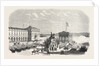 Recognition of the New Sovereign on the Place Du Commerce in Lisbon. Portugal, 1855 by Anonymous