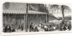 The Buffet at the Universal Exposition: Buffet Around the Rotunda Panorama. Paris, France, Exposition Universelle by Anonymous