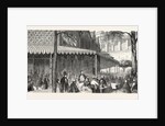 The Buffet at the Universal Exposition: Buffet Around the Rotunda Panorama. Paris, France, Exposition Universelle by Anonymous