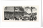 The Buffet at the Universal Exposition: Buffet Around the Rotunda Panorama. Paris, France, Exposition Universelle by Anonymous