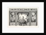 Industry Exhibition. Gardens of Armida, Executed Wallpaper by the House of Jules Desfosse. 1855. Paris, France, Exposition Universelle by Anonymous