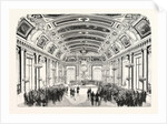 Day Given by the Exhibitors in the Hotel Du Louvre. The Reception Room. France, 1855. Paris, France, Exposition Universelle by Anonymous