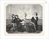 Salon of 1855. French School. Orphans, Engraving by Anonymous