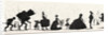 Waters Silhouettes: Arrival of a French Family by Anonymous