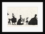 Waters Silhouettes: Arrival of a French Family by Anonymous