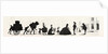 Waters Silhouettes: Arrival of a French Family by Anonymous