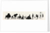 Waters Silhouettes: Arrival of a French Family by Anonymous