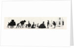 Waters Silhouettes: Arrival of a French Family by Anonymous