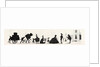Waters Silhouettes: Arrival of a French Family by Anonymous