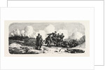 The Lieutenant Poussin, Killed in the Attack on the Central Bastion, While Removing His Injured Captain by Anonymous