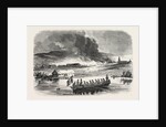 Fire of the Stores of Petropawloski by Anonymous