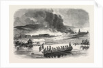 Fire of the Stores of Petropawloski by Anonymous