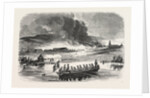 Fire of the Stores of Petropawloski by Anonymous