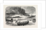 Fire of the Stores of Petropawloski by Anonymous