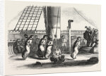 Recreations Aboard the Friedland: The Bags Race, 1855 by Anonymous