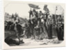 Return from Mecca, Engraving 1855 by Anonymous