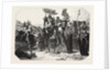 Return from Mecca, Engraving 1855 by Anonymous