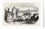 Layout Barricades in the Streets of Sevastopol. The Crimean War, 1855 by Anonymous