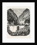 Opening Ceremony of the New Road Bridge Queyras (Hautes-Alpes), France by Anonymous