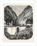 Opening Ceremony of the New Road Bridge Queyras (Hautes-Alpes), France by Anonymous