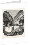 Opening Ceremony of the New Road Bridge Queyras (Hautes-Alpes), France by Anonymous