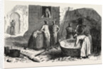 Russian Soldiers Preparing Their Meals. 1855 by Anonymous