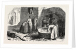 Russian Soldiers Preparing Their Meals. 1855 by Anonymous