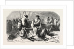Pigs Dealers Petersburg. According to the Sketch of M. De Henriet. 1855 by Anonymous