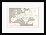 The Crimean War, 1855: Map of Europe to Serve in the General War against Russia in the Baltic Sea and the Black Sea by Anonymous
