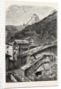 View Taken in the Village of Saint-Nicolas (Valais), 1855, Switzerland by Anonymous