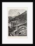 View Taken in the Village of Saint-Nicolas (Valais), 1855, Switzerland by Anonymous