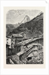 View Taken in the Village of Saint-Nicolas (Valais), 1855, Switzerland by Anonymous