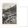 View Taken in the Village of Saint-Nicolas (Valais), 1855, Switzerland by Anonymous