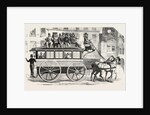 Model Adopted by the New Bus Company from the City of London. Exterior Elevation. 1855 by Anonymous