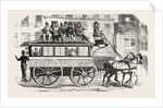 Model Adopted by the New Bus Company from the City of London. Exterior Elevation. 1855 by Anonymous