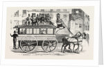 Model Adopted by the New Bus Company from the City of London. Exterior Elevation. 1855 by Anonymous