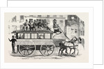 Model Adopted by the New Bus Company from the City of London. Exterior Elevation. 1855 by Anonymous