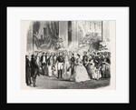 Reception Ll. Mm. At the Palais De L'Industrie, by Prince Napoleon and the Commission of the Exhibition. Paris, France, Exposition Universelle by Anonymous
